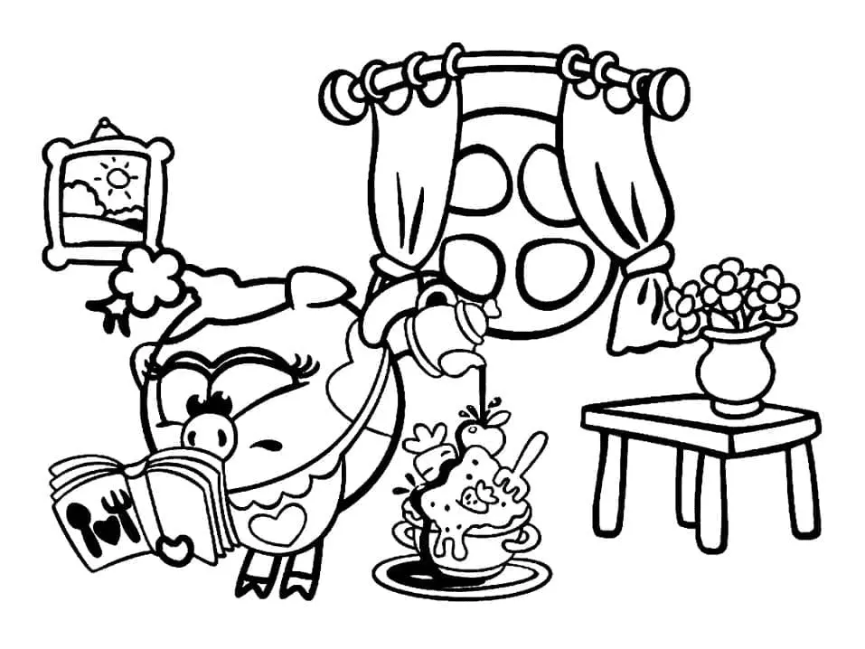 Desenhos de KikoRiki Para Colorir 70