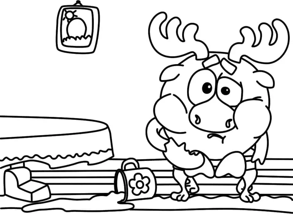 Desenhos de KikoRiki Para Colorir 85