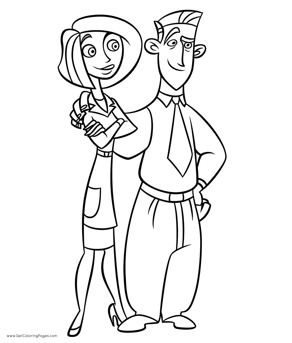 Desenhos de Kim Possible Para Colorir 14