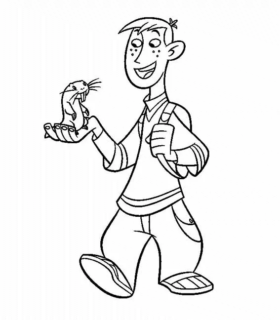 Desenhos de Kim Possible Para Colorir 18