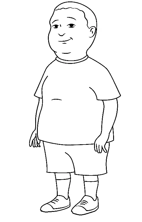 Desenhos de Rei da Colina Para Colorir 7