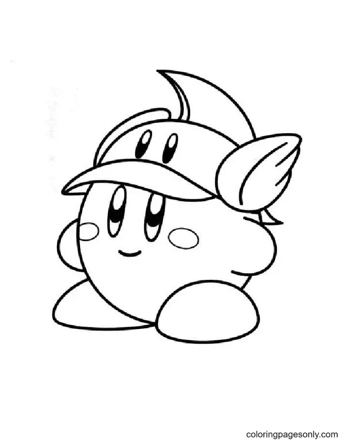 Desenhos de Kirby Para Colorir 11