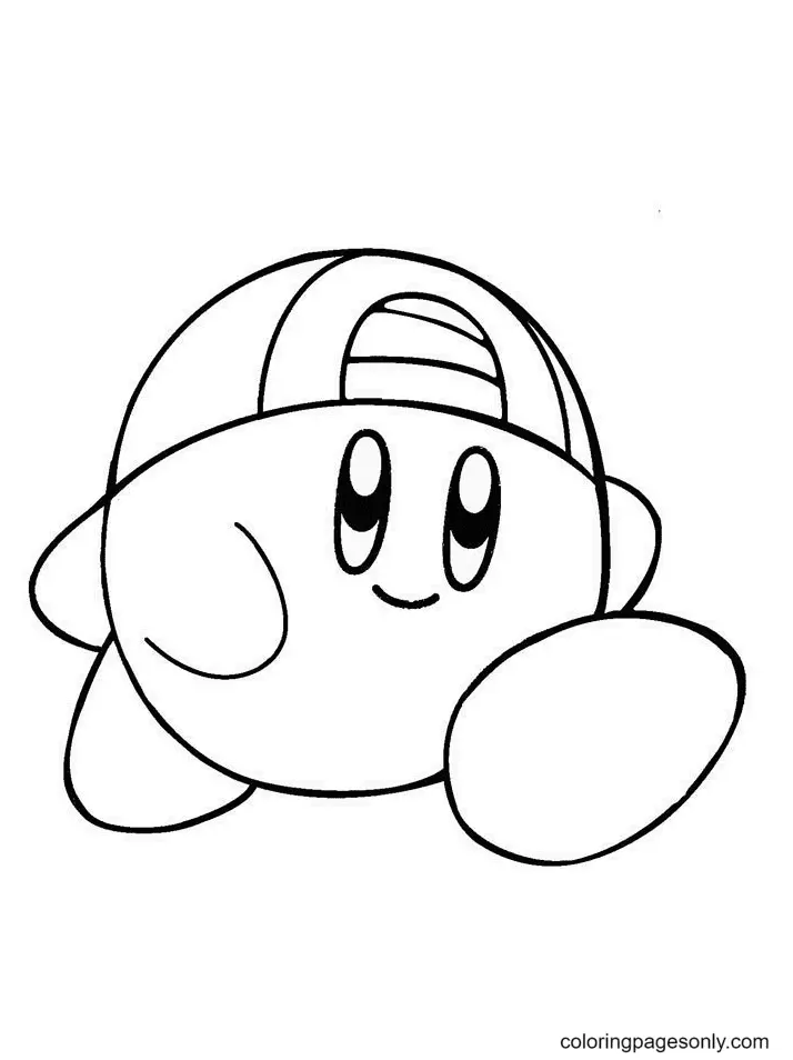 Desenhos de Kirby Para Colorir 18