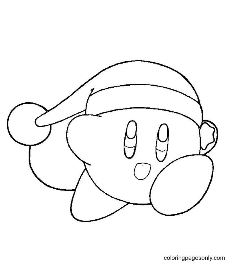 Desenhos de Kirby Para Colorir 31