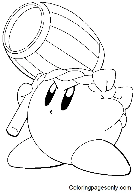 Desenhos de Kirby Para Colorir 52