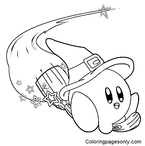 Desenhos de Kirby Para Colorir 60