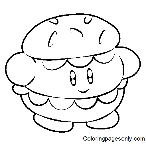 Desenhos de Kirby Para Colorir 77