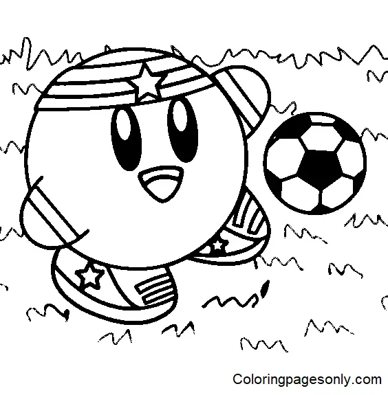 Desenhos de Kirby Para Colorir 84