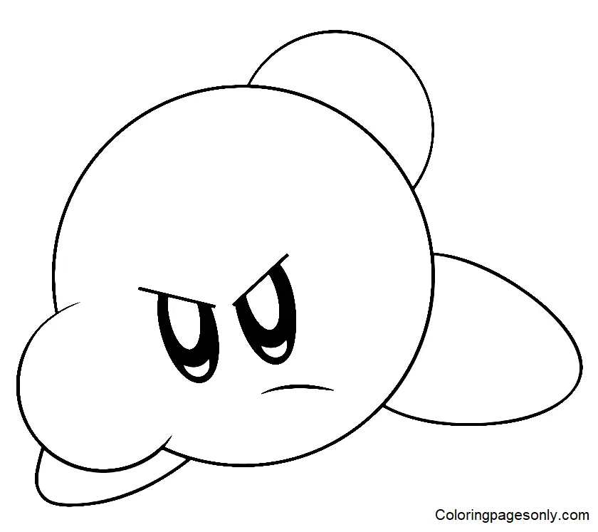 Desenhos de Kirby Para Colorir 91