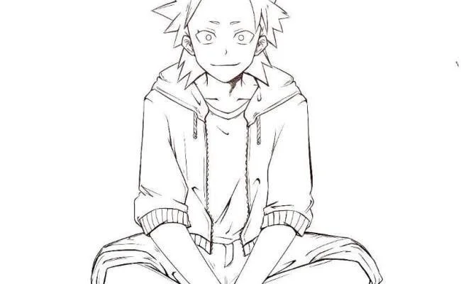 Desenhos de Kirishima Para Colorir 19