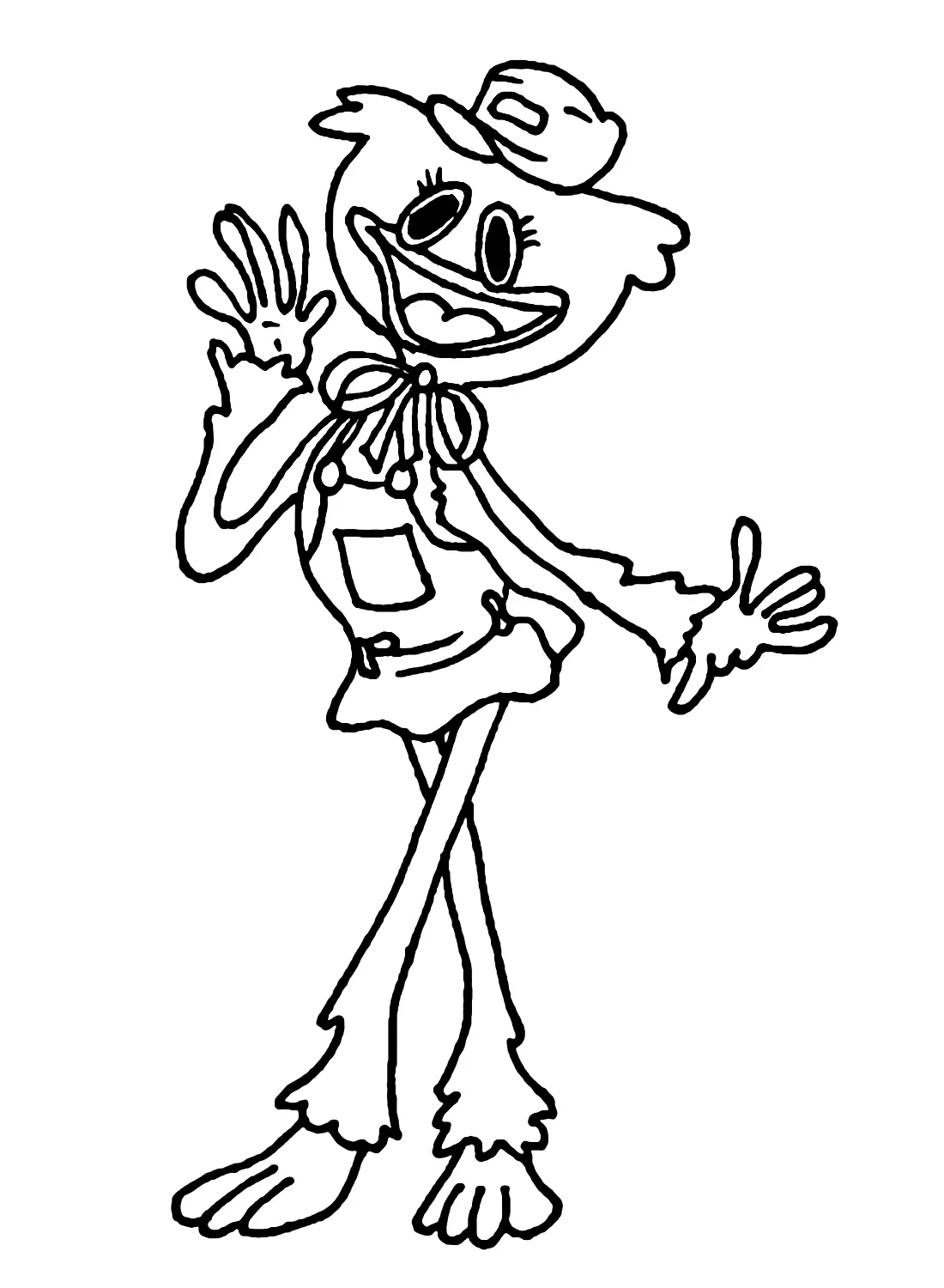 Desenhos de Kissy Missy Para Colorir 9