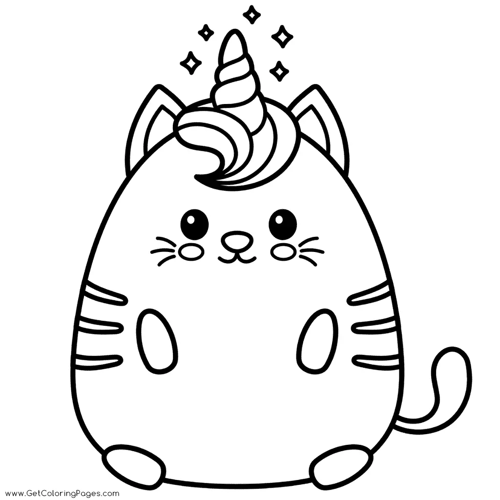 Kittycorn Ausmalbilder 11