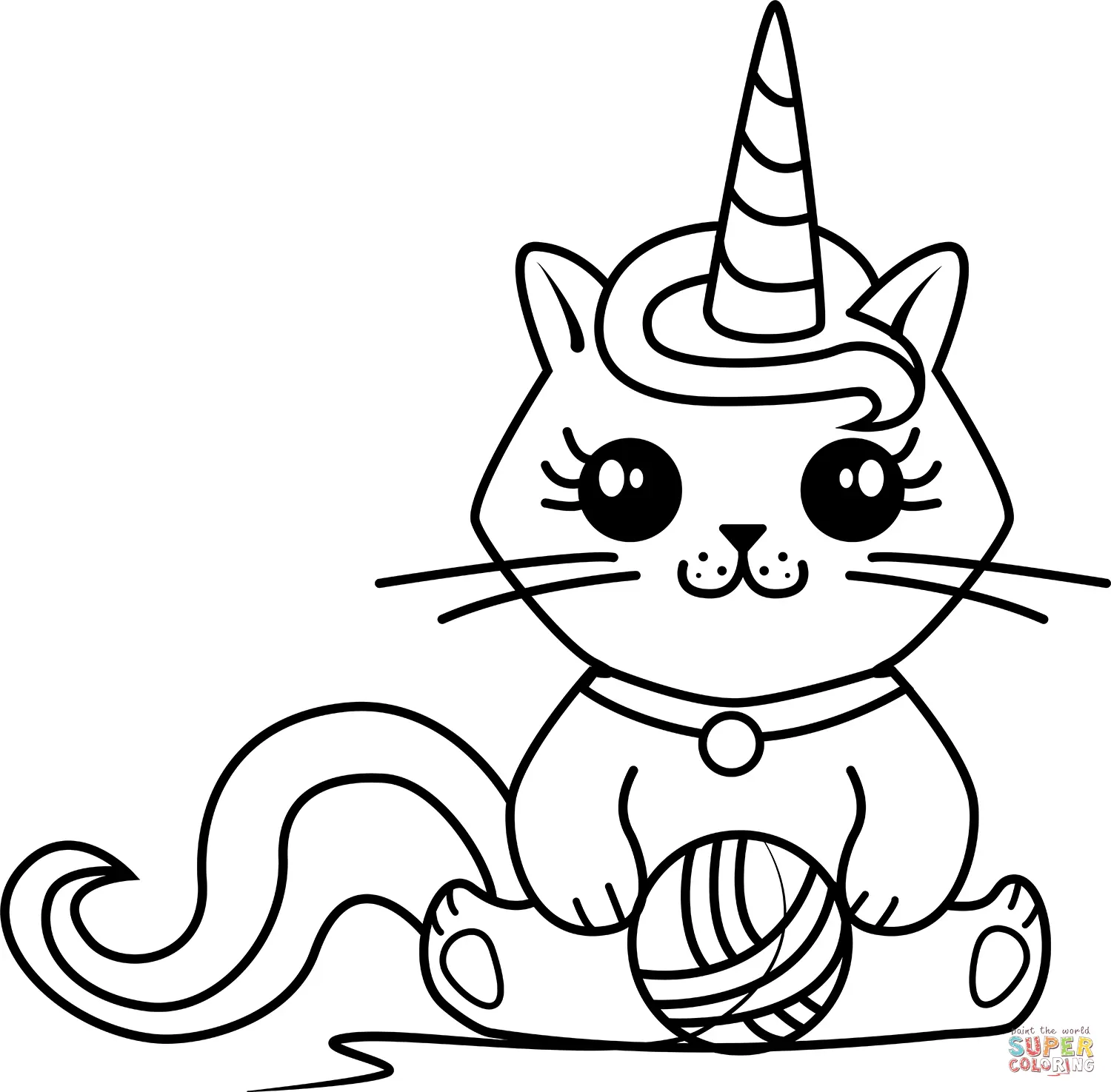 Kittycorn Ausmalbilder 12