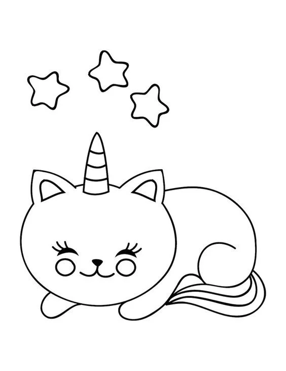 Kittycorn Ausmalbilder 15