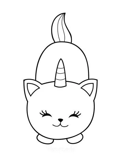 Kittycorn Ausmalbilder 19