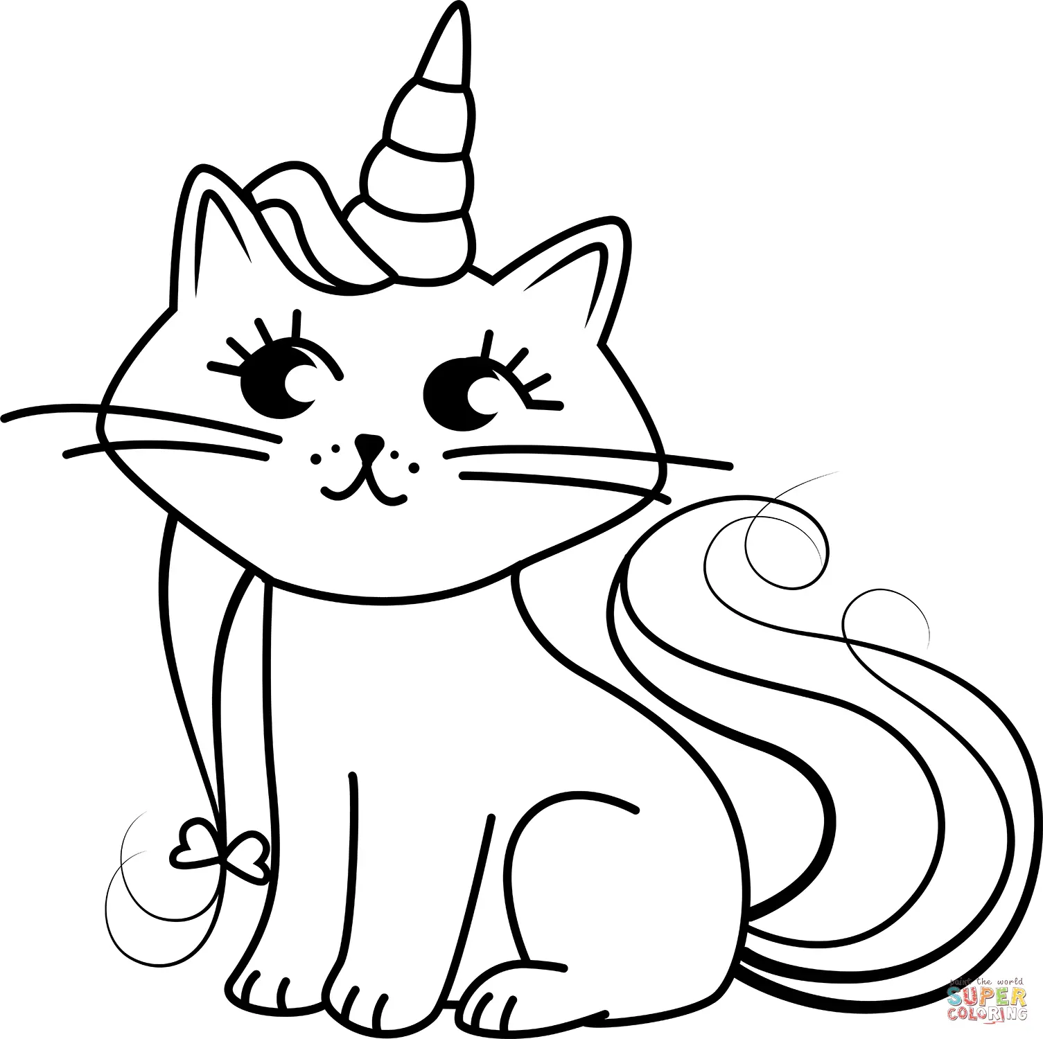 Kittycorn Ausmalbilder 2
