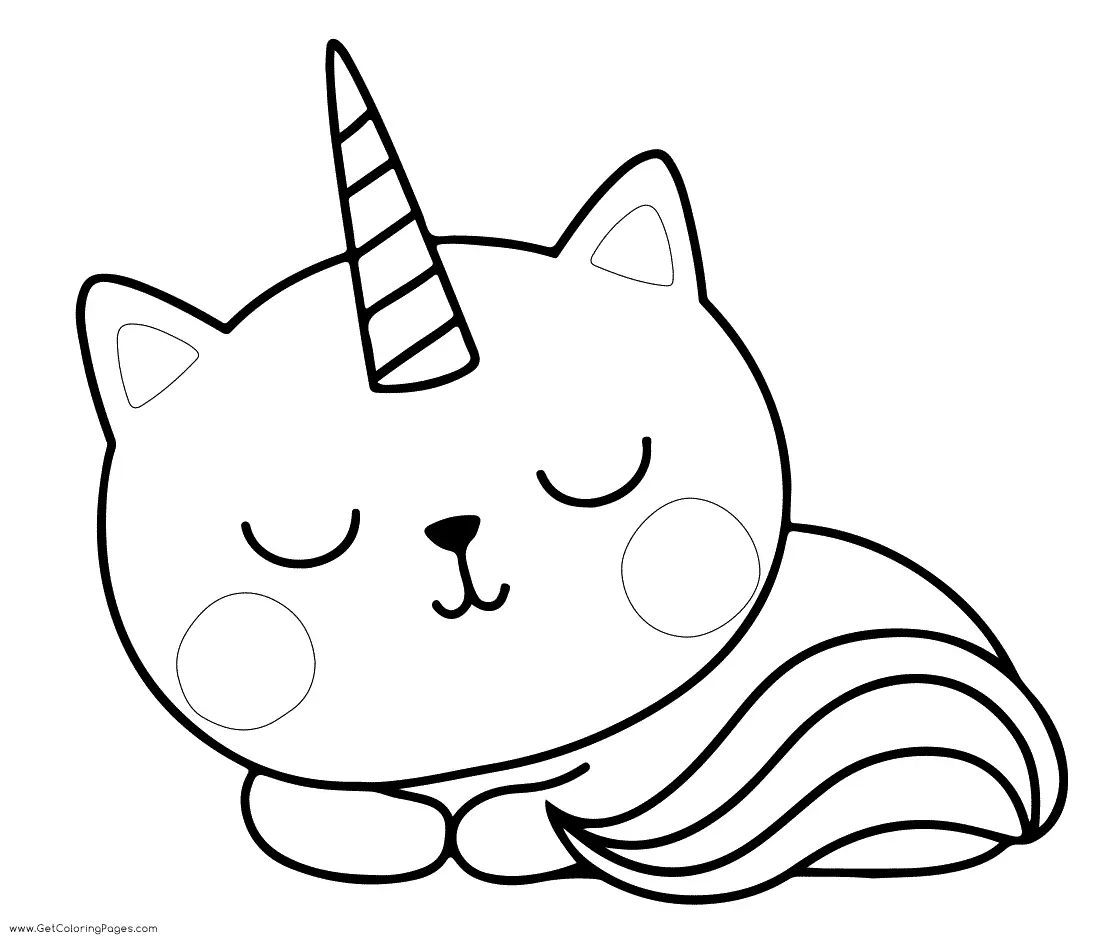 Kittycorn Ausmalbilder 29