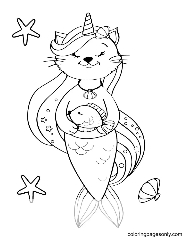 Kittycorn Ausmalbilder 31