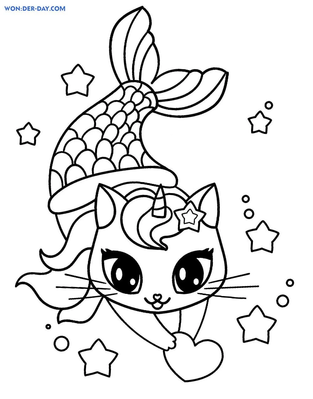 Kittycorn Ausmalbilder 4