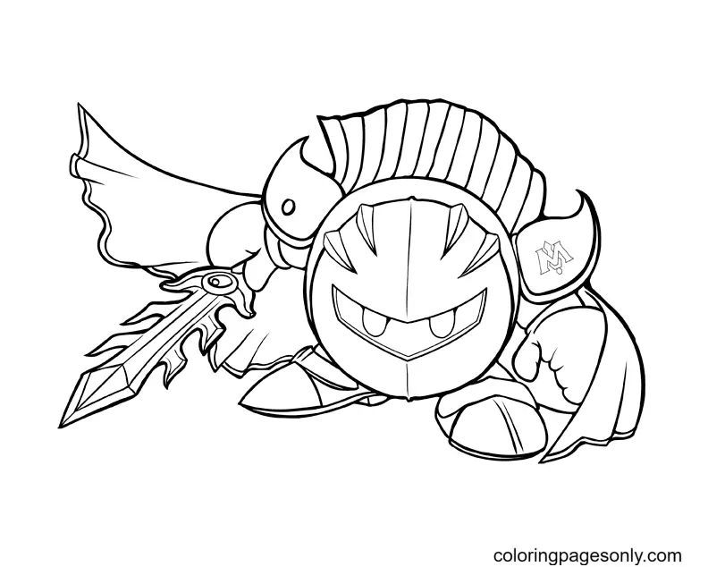 Caballero Para Colorear 19