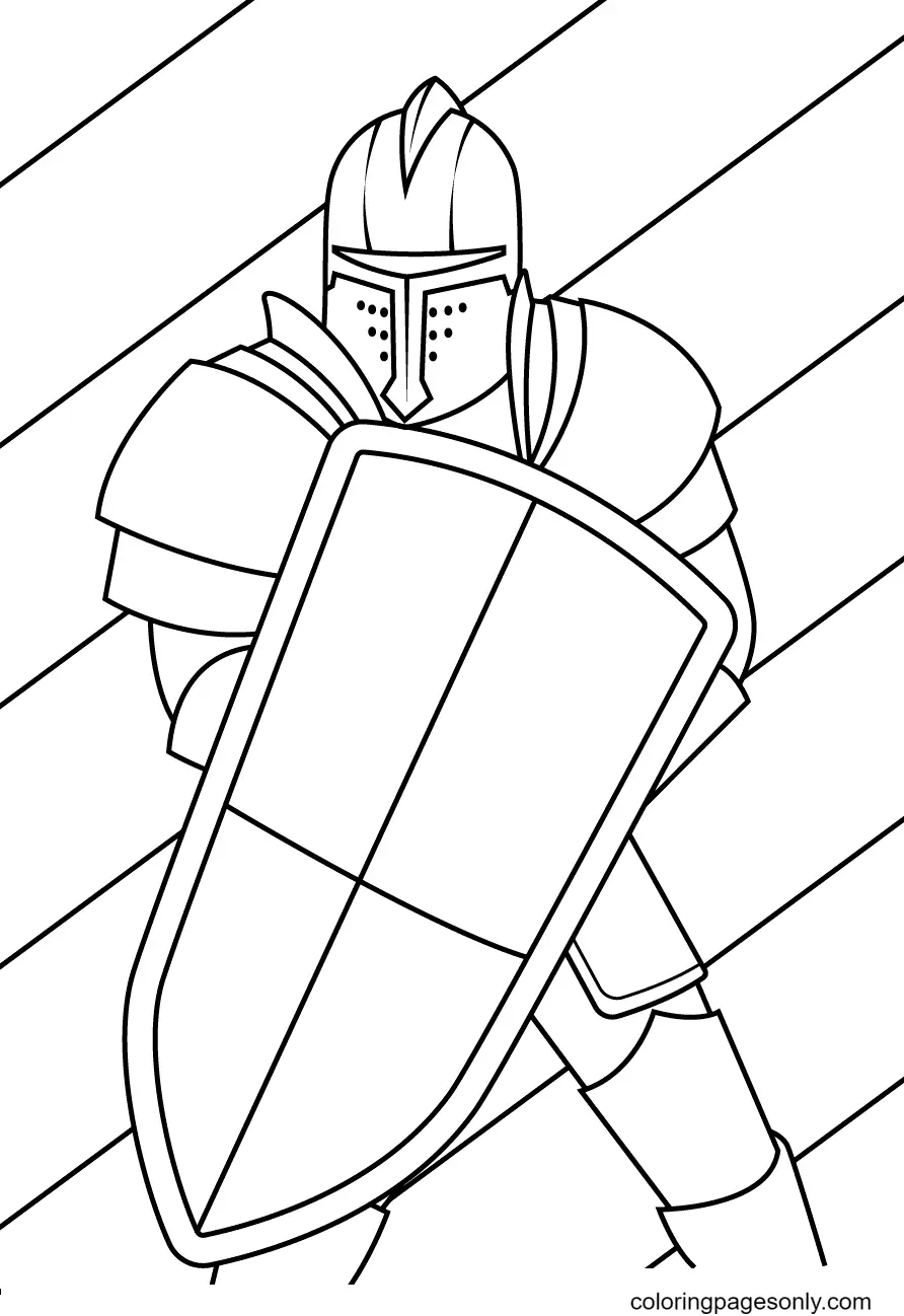 Caballero Para Colorear 62