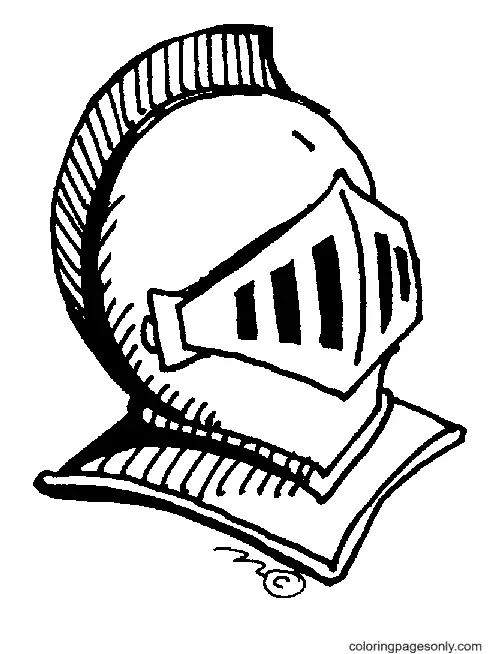Caballero Para Colorear 7