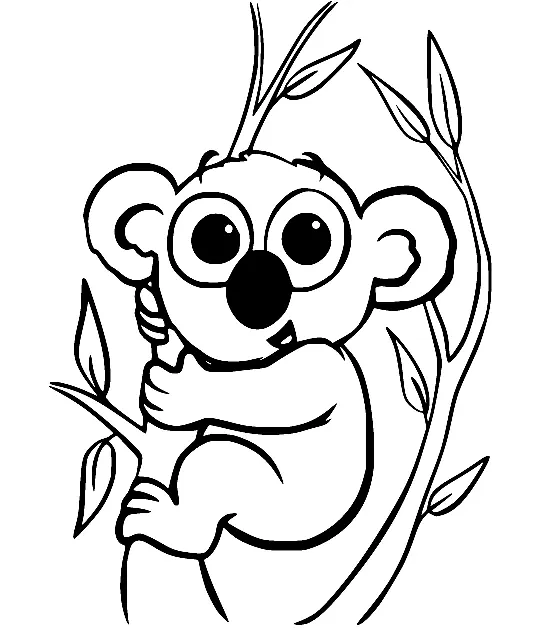 Koalas Para Colorear 50