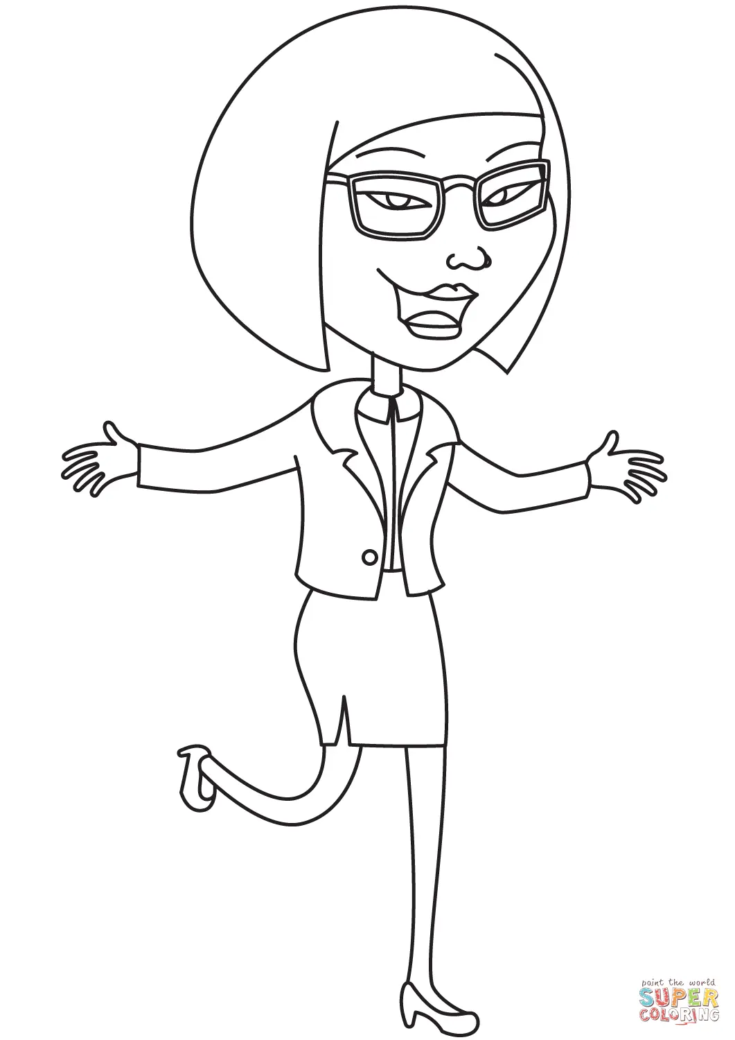 Corea para Colorear 7