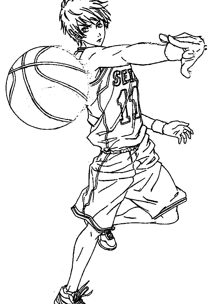 Kuroko No Basket Ausmalbilder 57