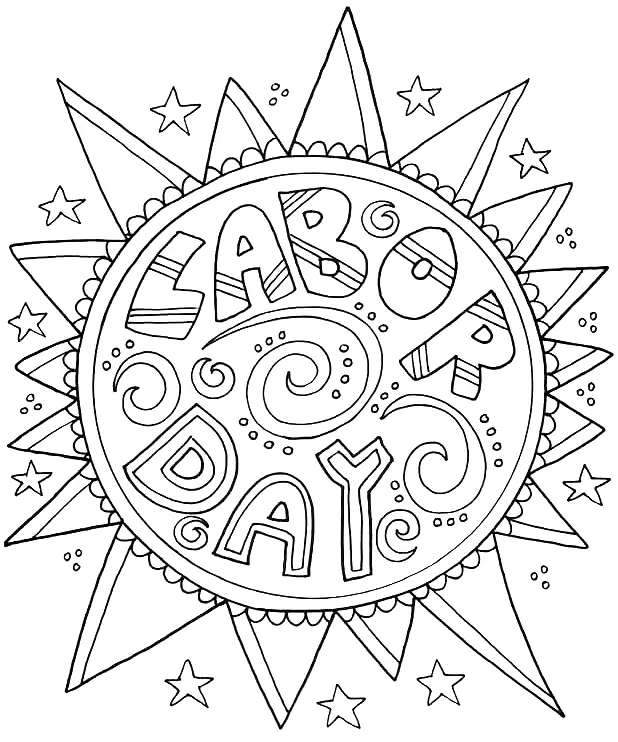 Labor Day Coloring Pages 14