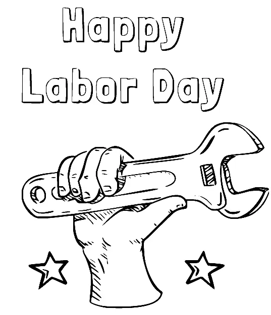 Labor Day Coloring Pages 20