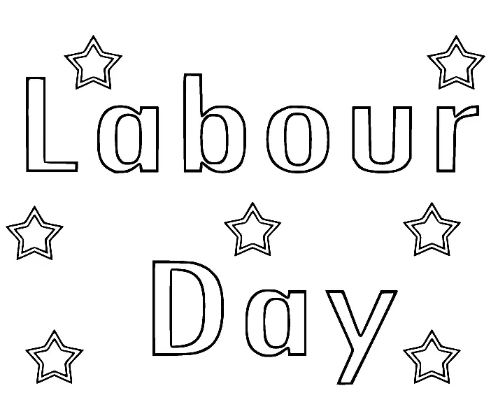 Labor Day Coloring Pages 31