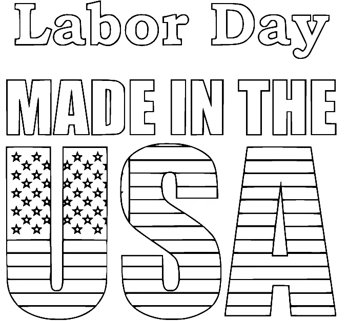 Labor Day Coloring Pages 36
