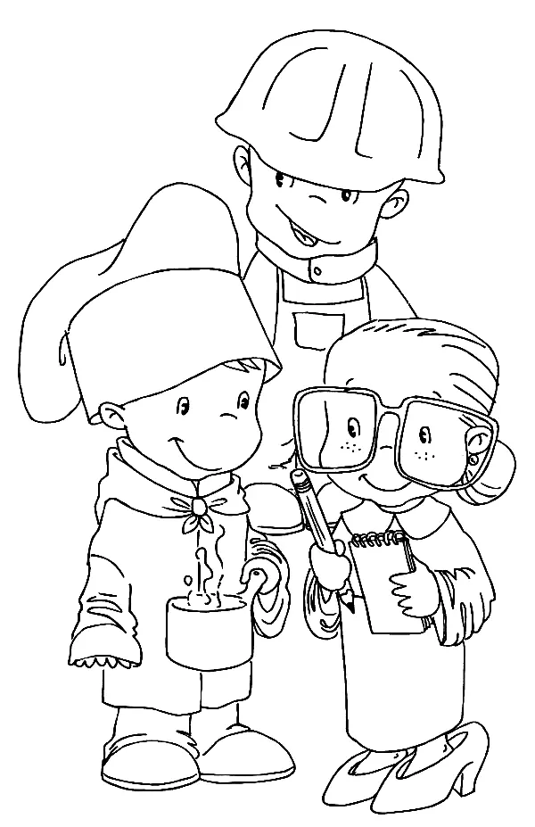 Labor Day Coloring Pages 9
