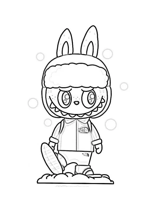 Labubu Para Colorir 50