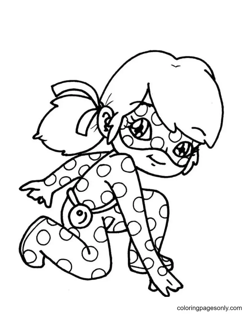 Ladybug Y Cat Noir Para Colorear 58