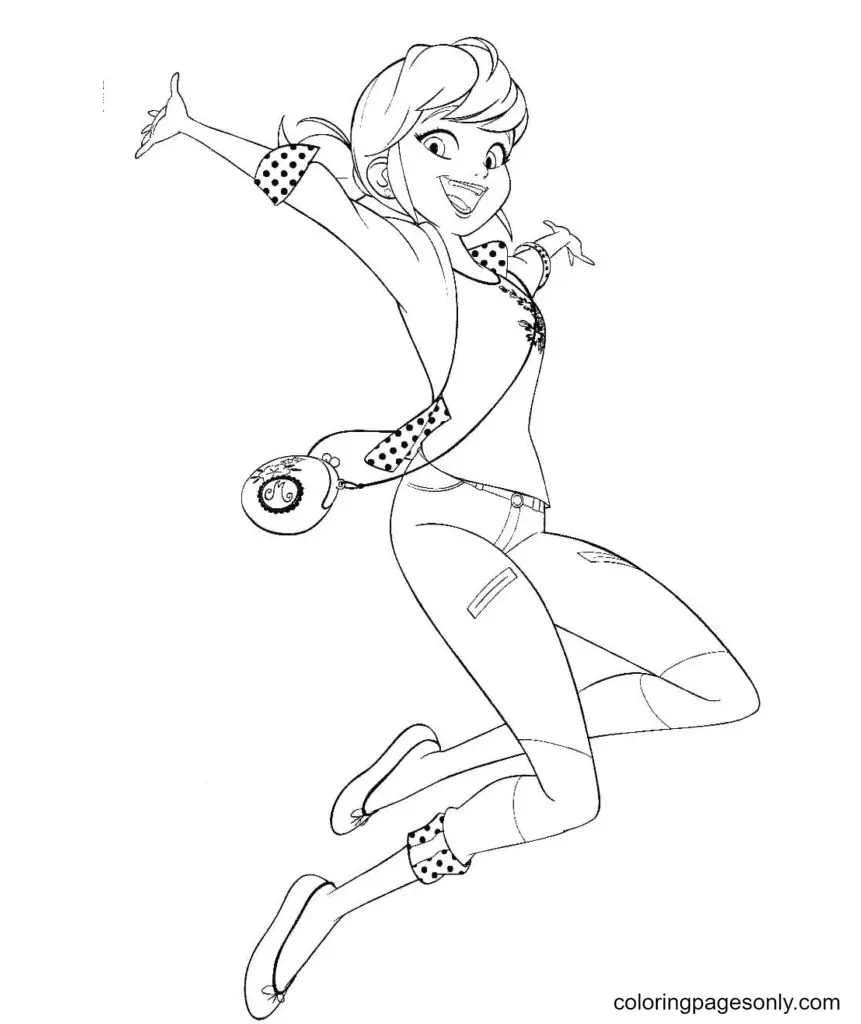 Ladybug Y Cat Noir Para Colorear 62