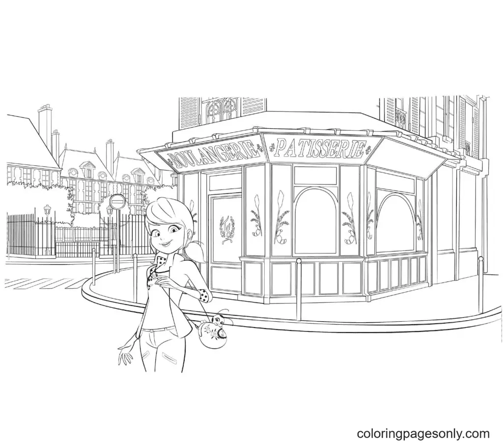 Ladybug Y Cat Noir Para Colorear 76