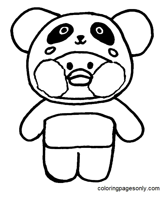 LalaFanfan Duck Coloring Pages 13