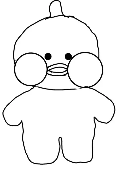 LalaFanfan Duck Coloring Pages 15