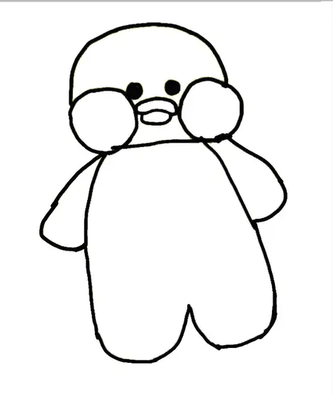LalaFanfan Duck Coloring Pages 25