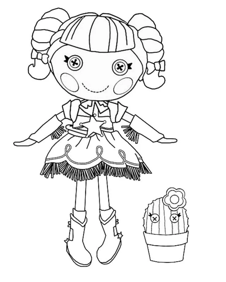 Desenhos de Lalaloopsy Para Colorir 53
