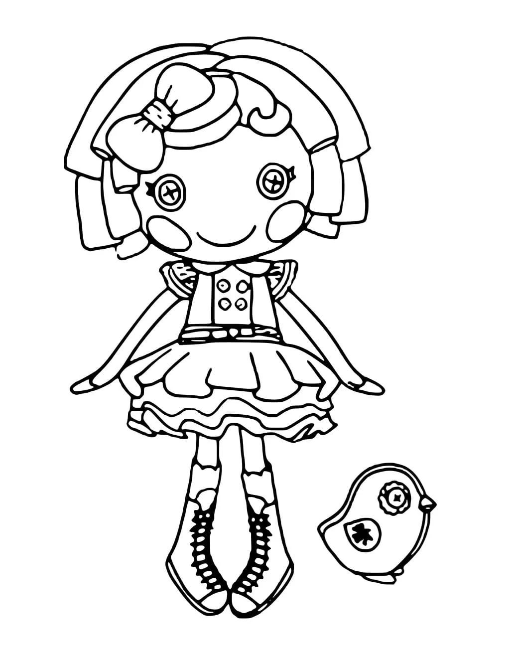 Lalaloopsy Para Colorear 62