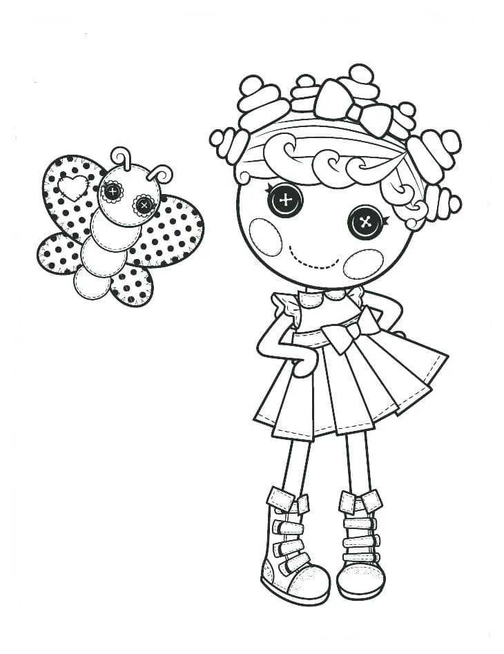 Lalaloopsy Para Colorear 74