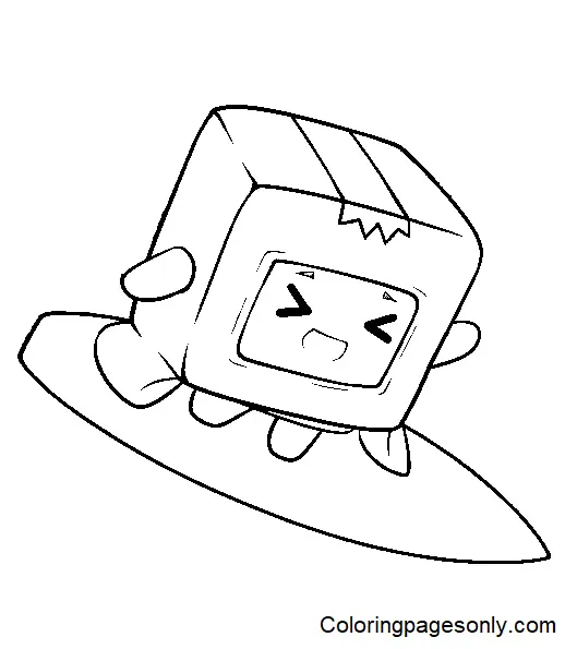 LankyBox Coloring Pages