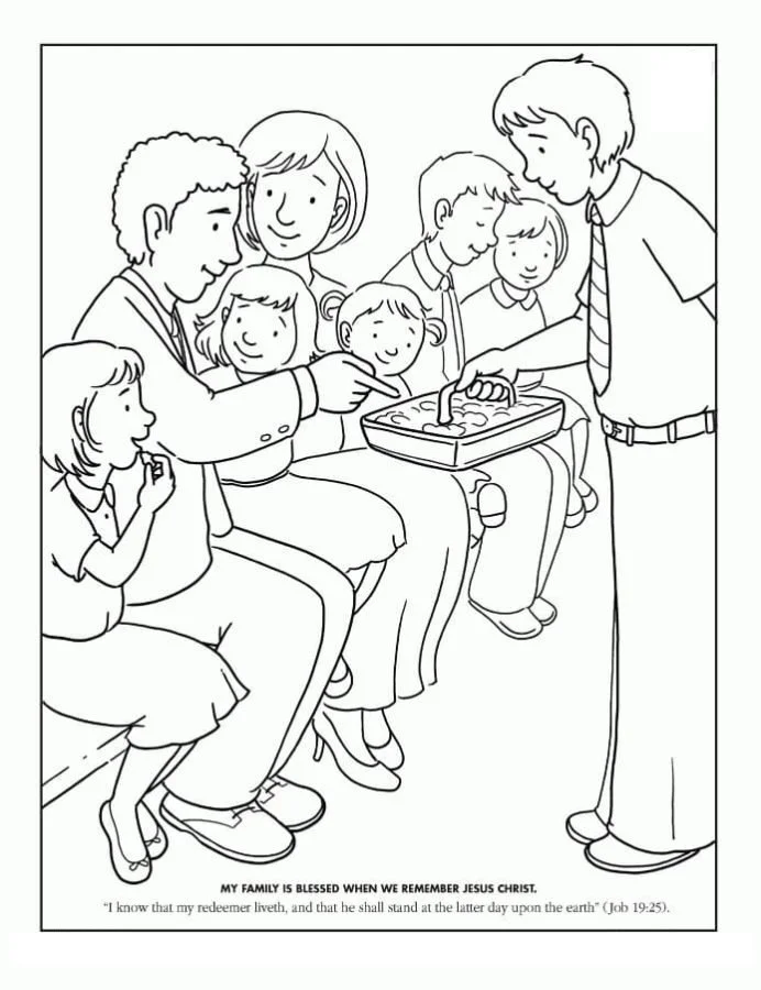 LDS Coloring Pages 49