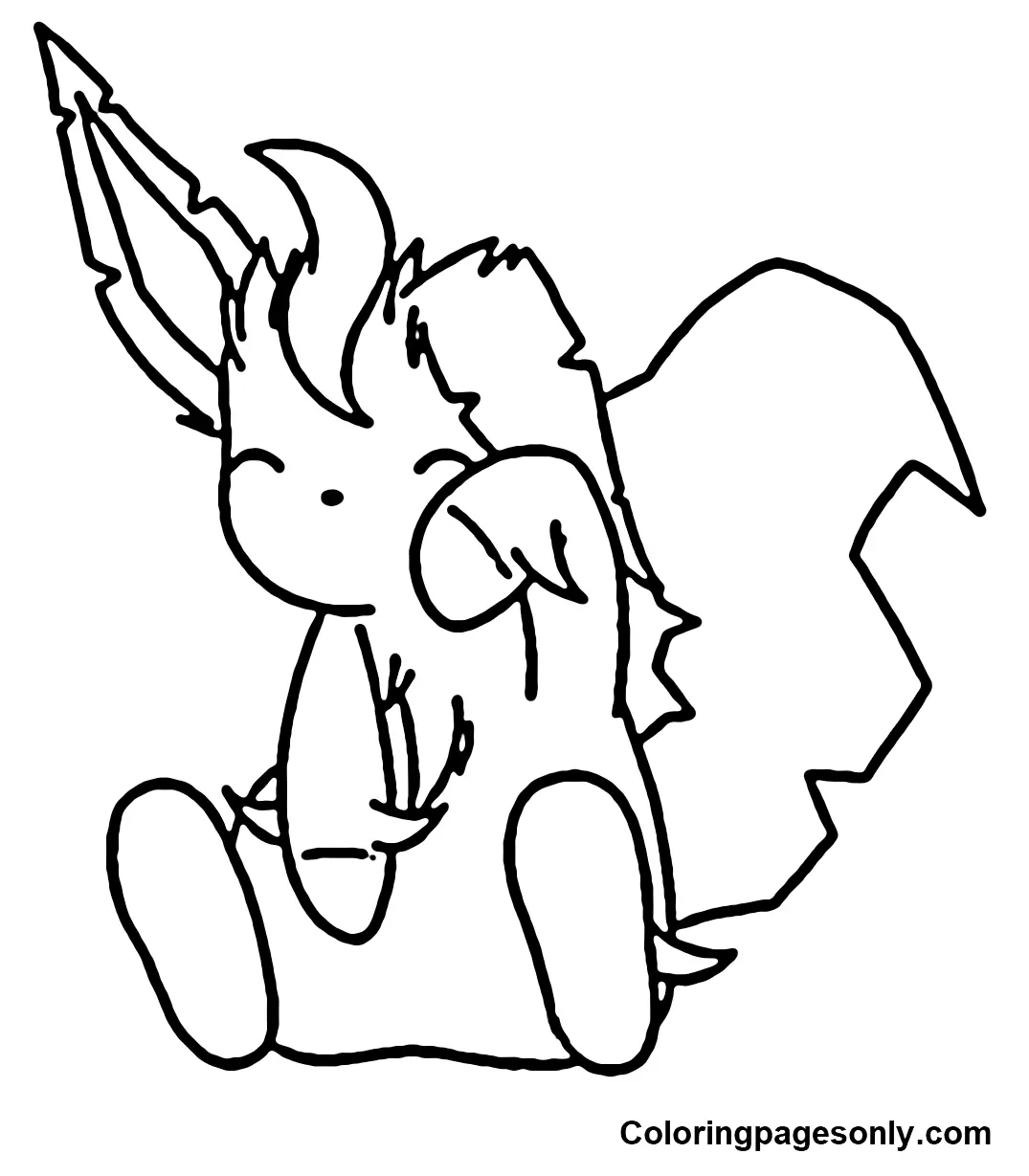 Leafeon Ausmalbilder