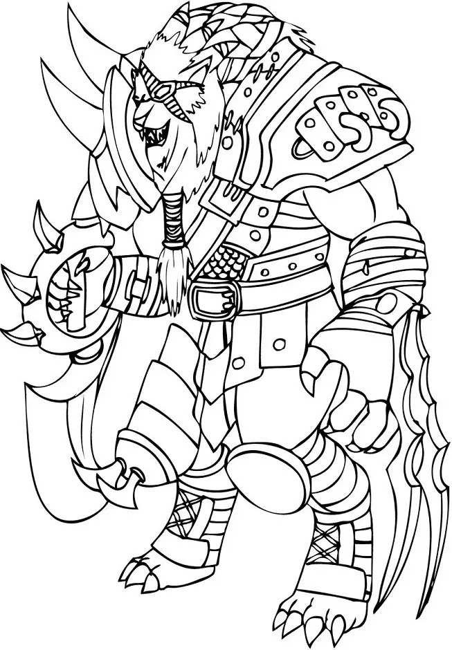 Ausmalbilder League of Legends 20