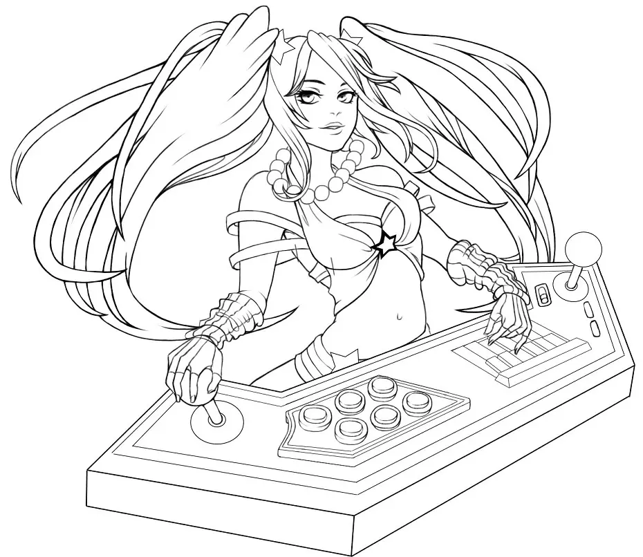 Ausmalbilder League of Legends 25
