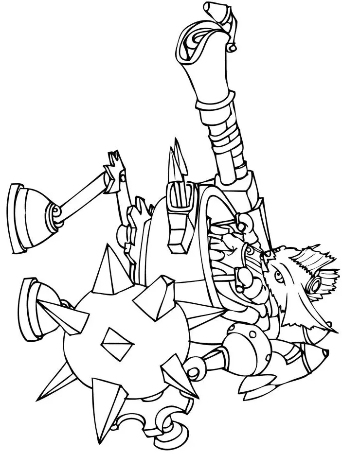 Ausmalbilder League of Legends 5